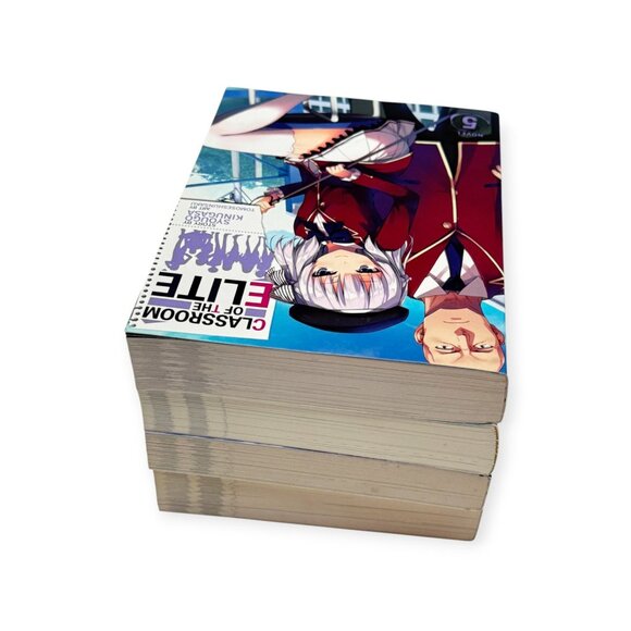 Classroom of the Elite Manga Light Novels Lot 4 1, 5, 6 & 7.5 PB Syougo Kinugasa - Picture 10 of 11